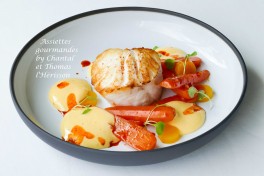 Cabillaud, carottes et passion - Recette de Thomas L'Hérisson - L'Auberge Saint-Jean