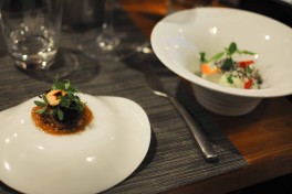 Dîner chez Alexandre Mazzia, au Restaurant le Ventre de l'Architecte à Marseille